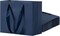 Navy Blue Kraft Gift Bags with Ribbon Handles (12-Pack) – Small Reusable Paper Bags for Shopping, Weddings, Party Favors, Retail & Merchandise (Navy Blue)